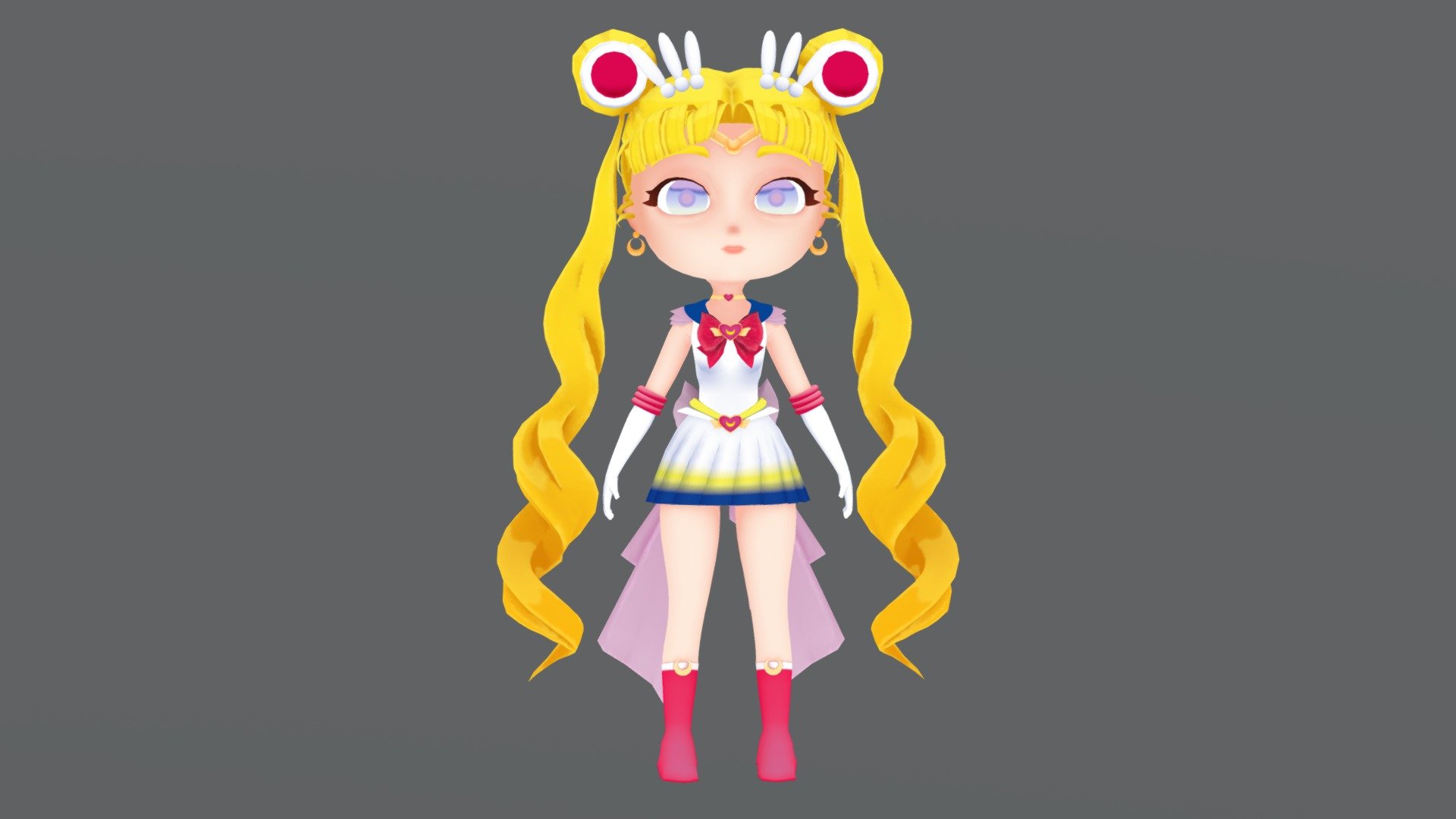 Super Sailor Moon - 3D model by Melati Chairunnisa (@imelele) [7458584 ...