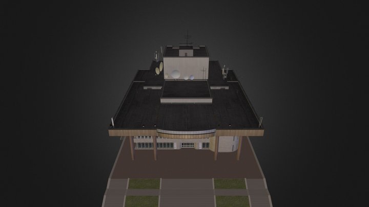 Tomsk_teatre_new_material 3D Model