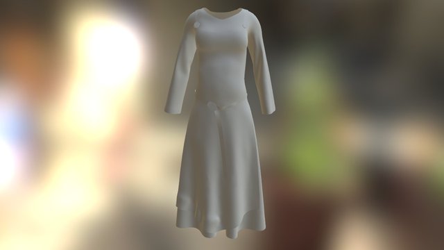Viking Dress 3D Model