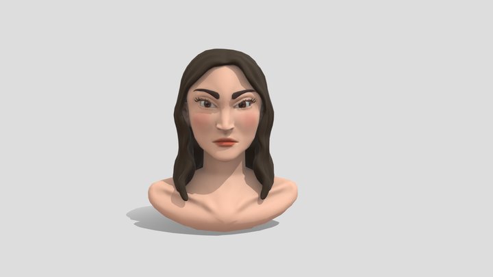 Sofia Du Gouffre - Textured 3D Model