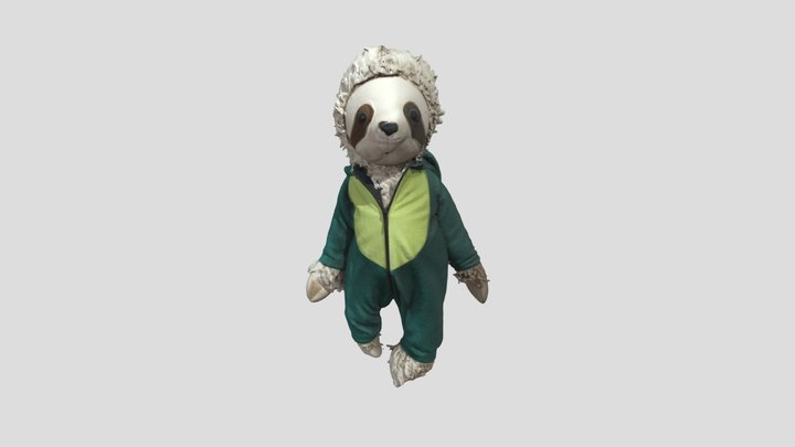 Dinosaur Sloth Guy 3D Model