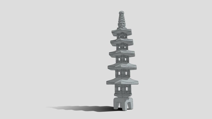 0002_lantern 3D Model