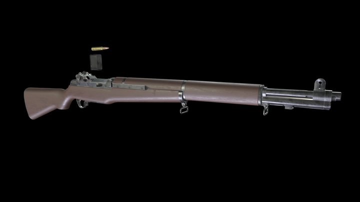 M1 Garand 3D Model