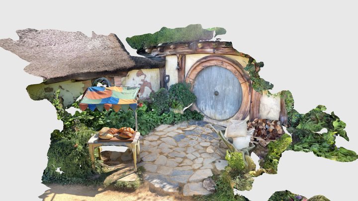 Hobbit House 3D Model