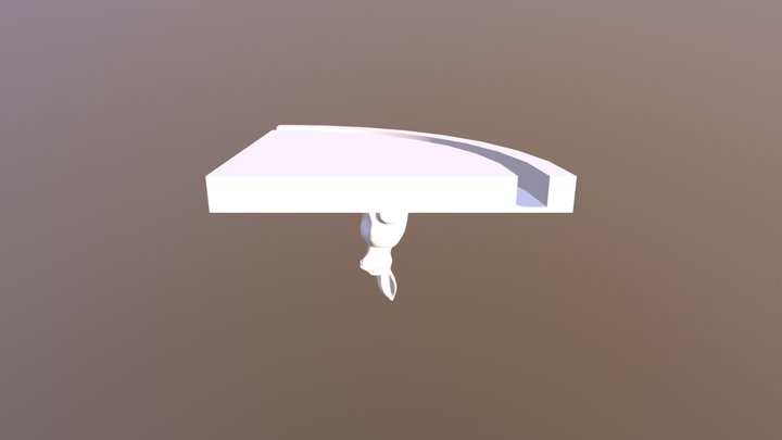 杯緣子 3D Model