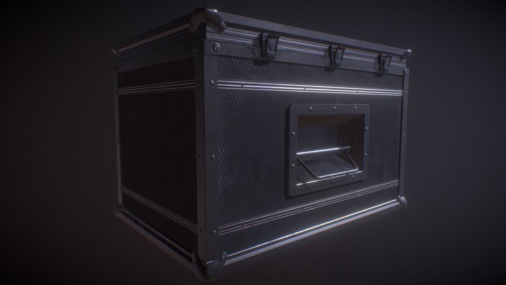 Resident Evil 3 (Remake): Storage Box Asset 3D Model
