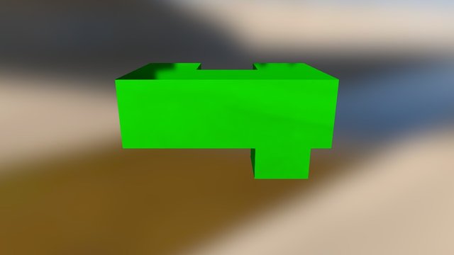 Green Part 3D Model