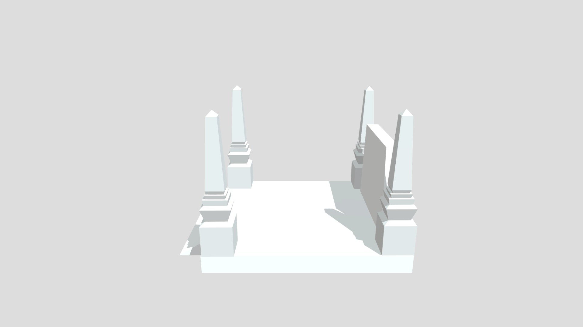 Portal from SAO 3D model