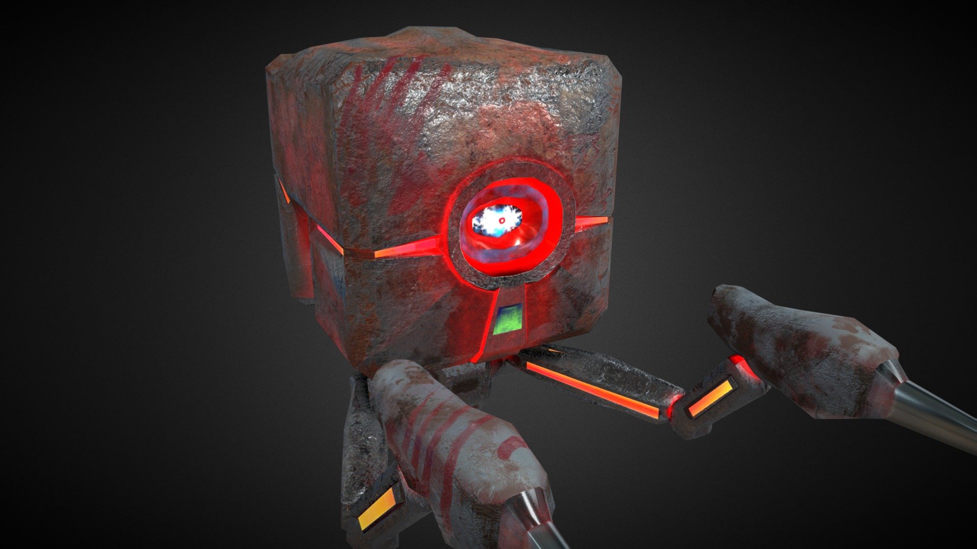 Low Poly Drone