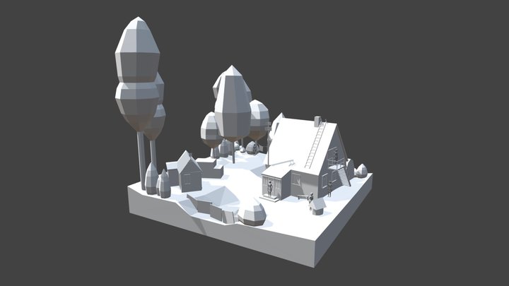 Grandma's House -Update Chosen Diorama and House 3D Model