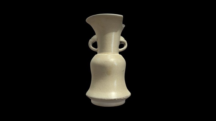 薩摩焼仏花器（鹿大構内遺跡2013-1） 3D Model