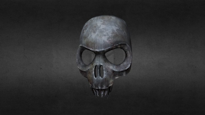 Skull Mask 3D Model