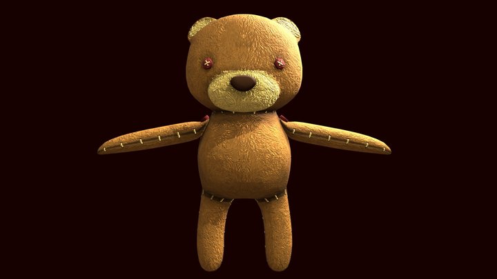 Teddy bear 3D Model