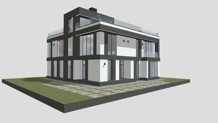 ДОМ 3-2 3D Model
