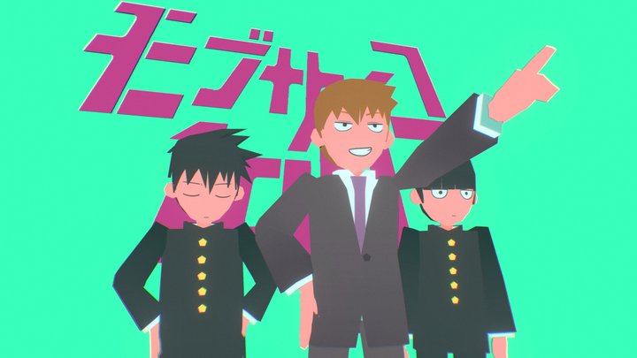 Mob Psycho 100 3D Model