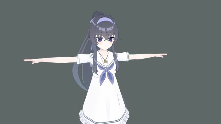 Ui Kozeki 3D Model