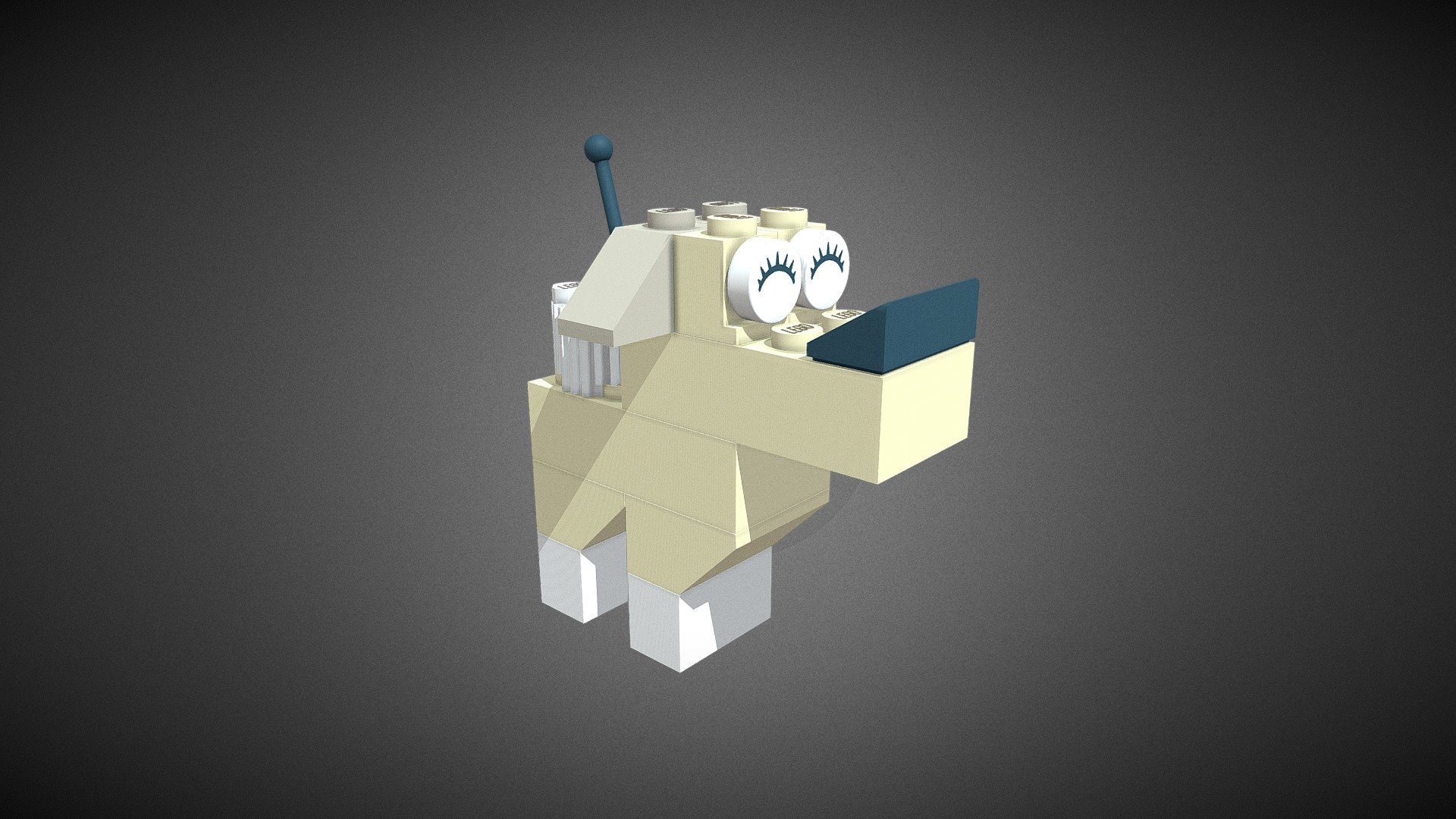 Puppy — Sketchfab embed 3D viewer