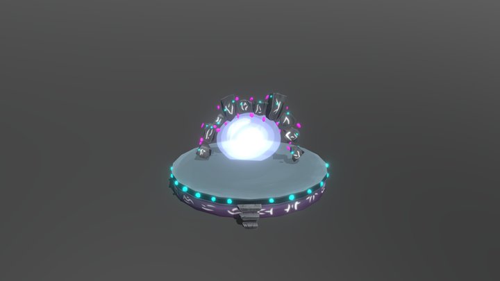 Mystical Portal 3D Model