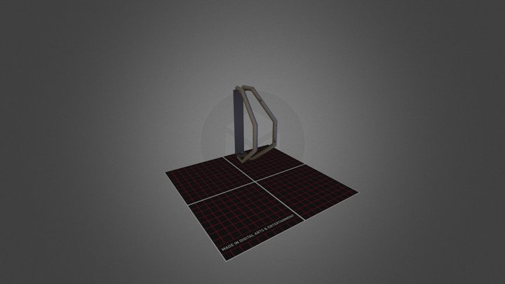 Prop_BicycleRack 3D Model