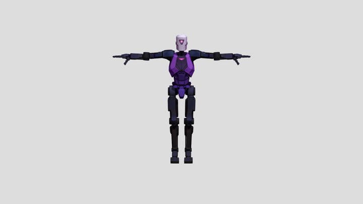 Training Bot (Skin 3) (T-pose) – Modello 3D gratuito STL