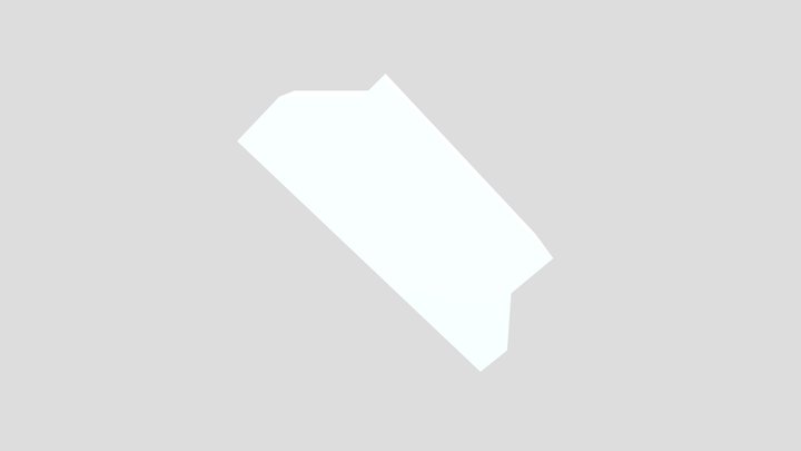 Bough Pot - Left Handle Negative 3D Model