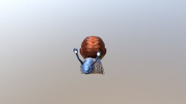 Snail Animation 3D Model