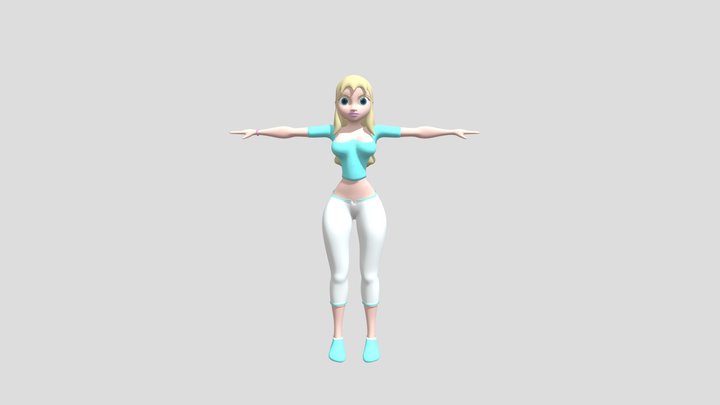disney_style_character Kiel Lionel 3D Model