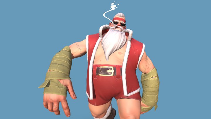 Dear Santa 3D Model