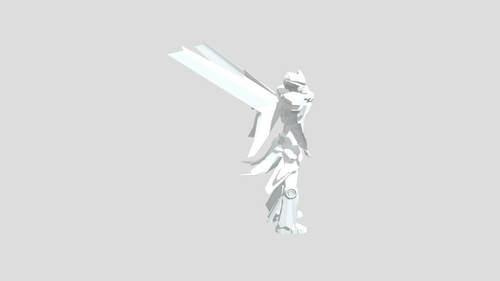 Robot Gundam 22 3D Model