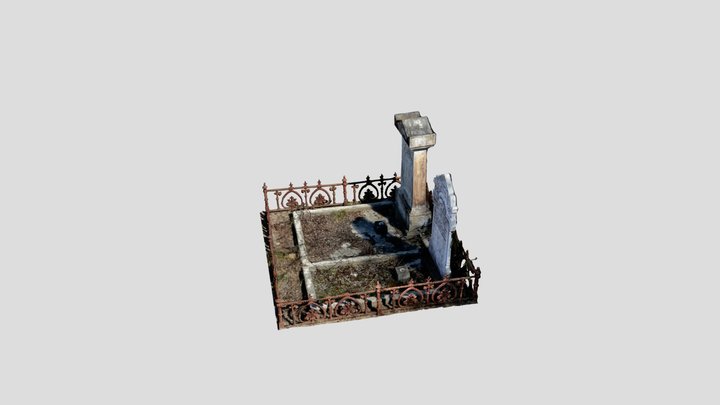 Simplified Tombstone (edited) 3D Model