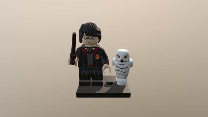 Harry Potter 3D Model