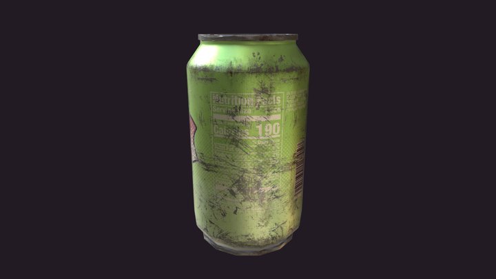 Soda Can 3D Model