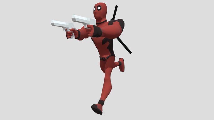 Deadpool 3D Model