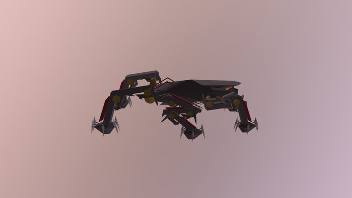 Crawler Droid 3D Model