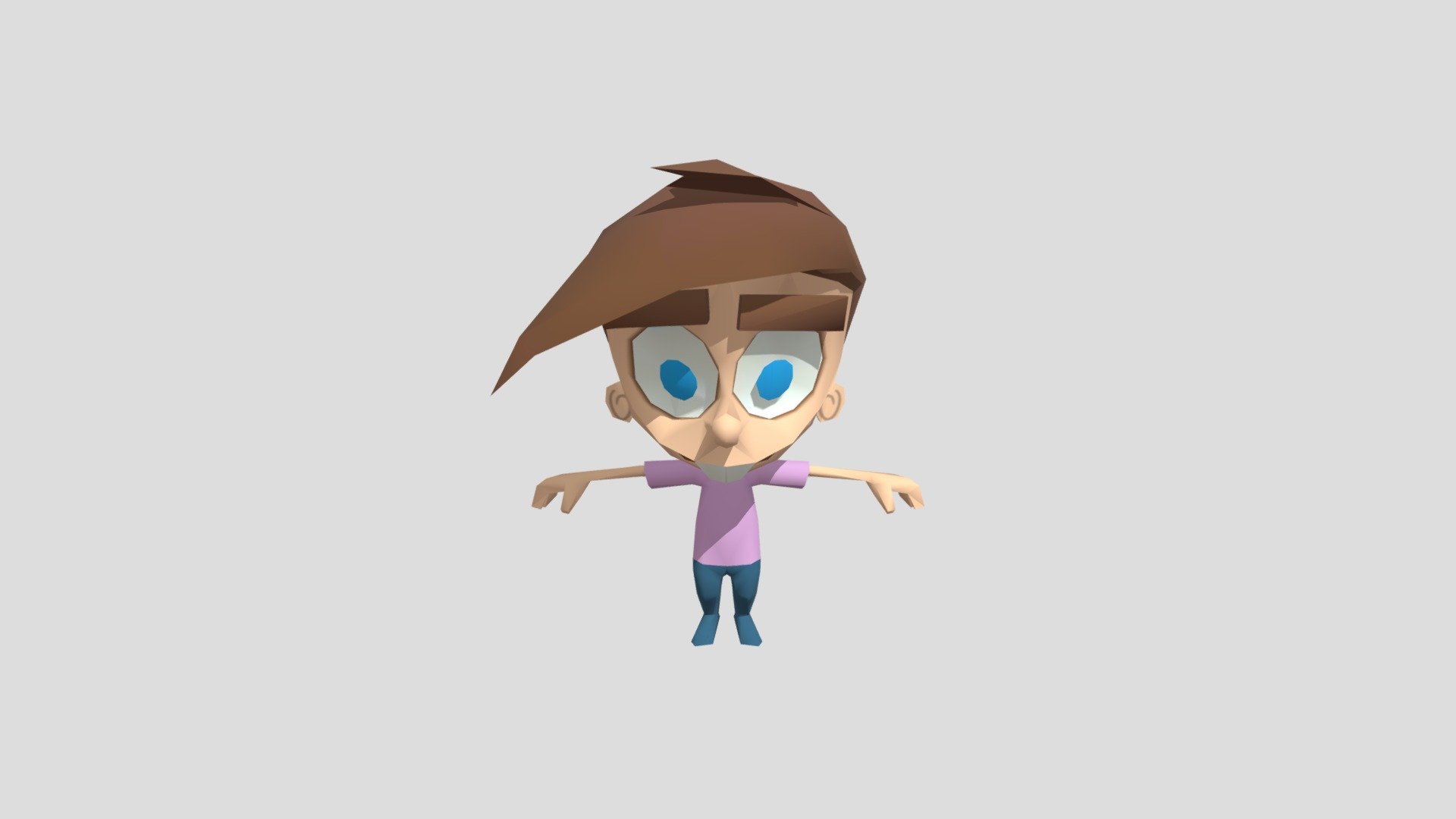 Timmy-turner (1) - Download Free 3d Model By Amyluvzrob [746678f 