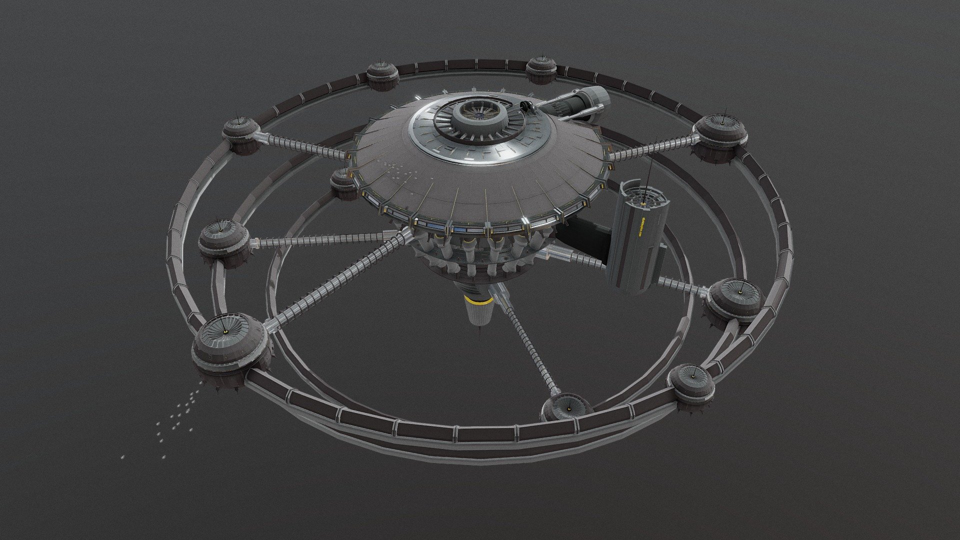 space station Buy Royalty Free 3D model by okotaru (loaferspore