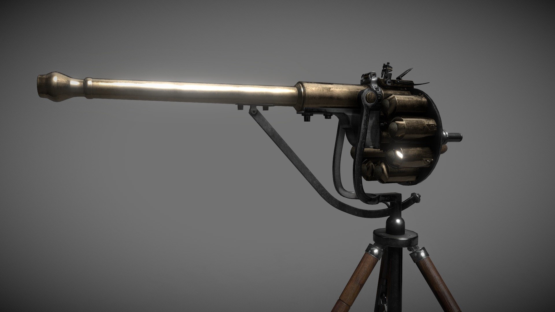 Puckle Gun - Repeating 18th Century Firearm