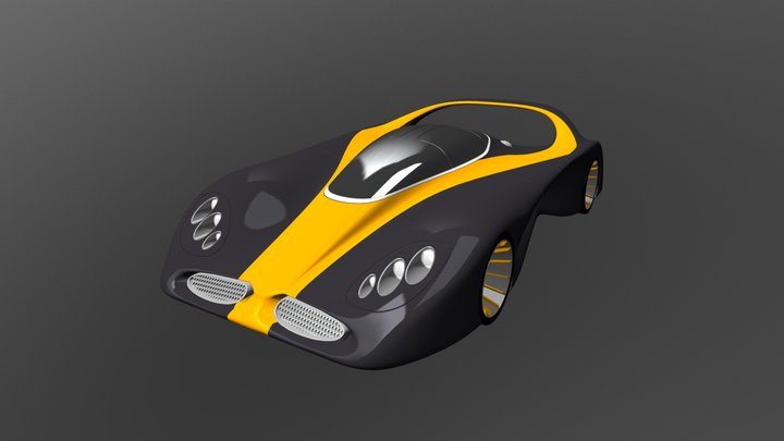 Car_08 3D Model