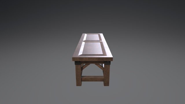 Bench 3D Model