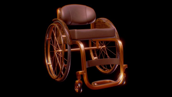 Bespoke Wheelchair 3D Model
