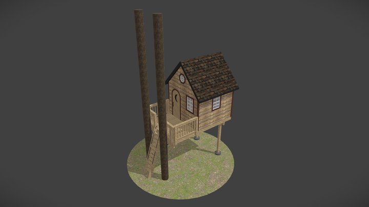 2 TREE 2 POST 3D Model