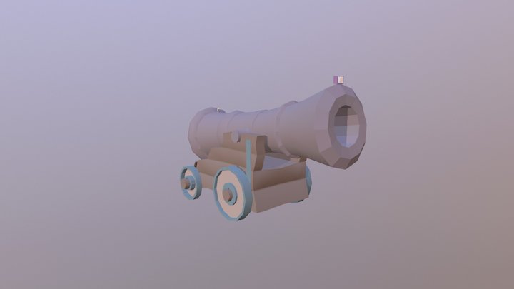 SM Cannon 3D Model