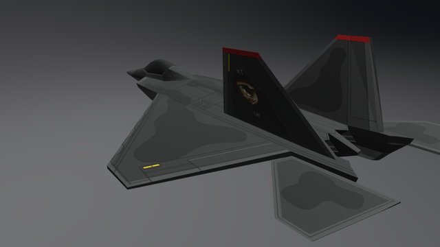 F22 Raptor 3D Model
