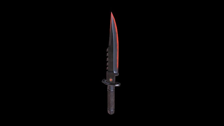 Knife Tier 2 LP xcom2 mod 3D Model