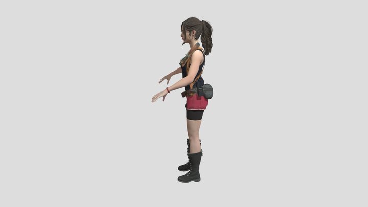 Claire-redfield-re2 3D Model