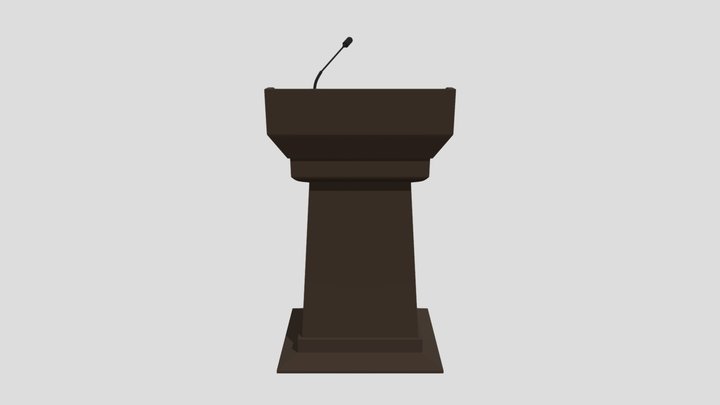 Podium 3D models - Sketchfab