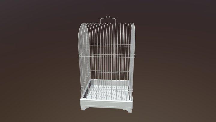 Bird Cage Improved 3D Model