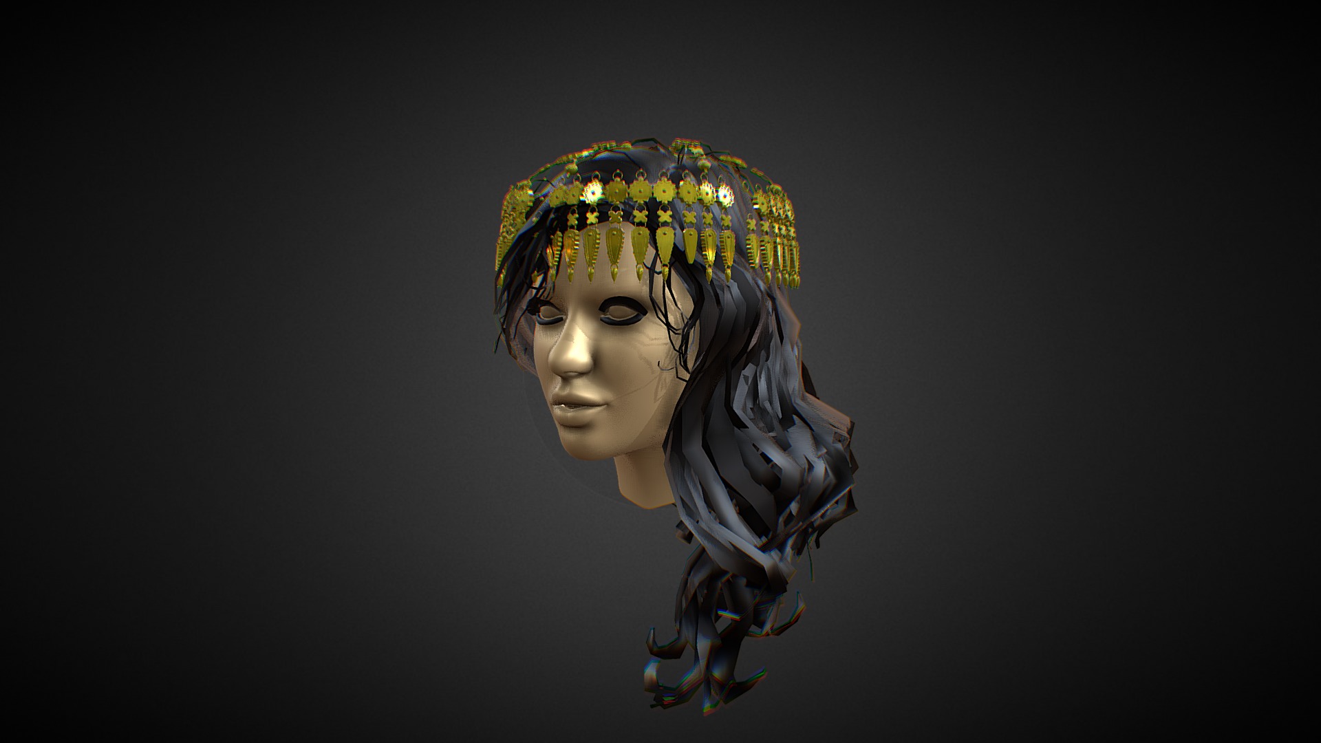 gold for head uae - Download Free 3D model by MOHMAX1 [7470981] - Sketchfab