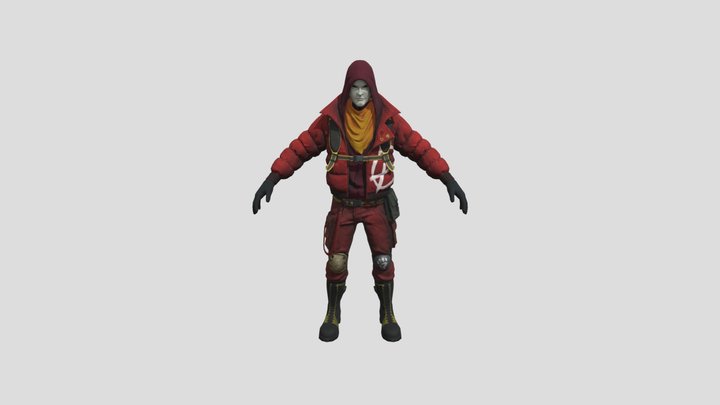 Anarky (Batman Arkham Origins) 3D Model