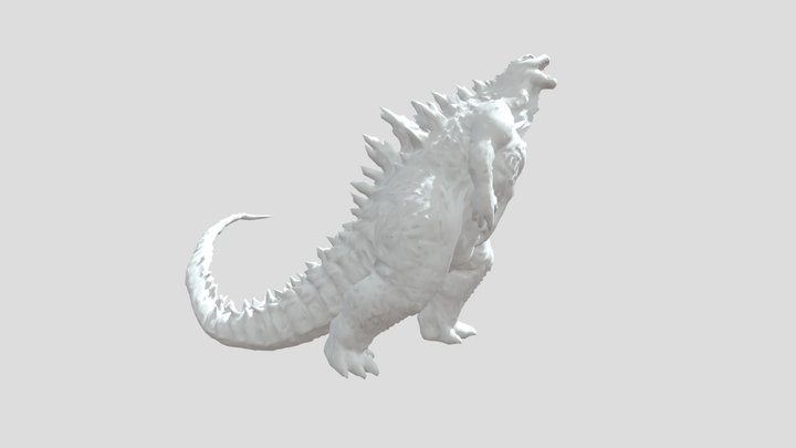 Legendary Godzilla (2014 & Victory Roar) 3D Model